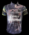 Short Sleeve Polo Motorsports Burnout front