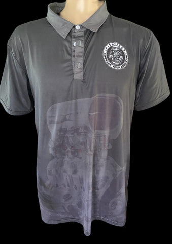 Short Sleeve Polo Motor front