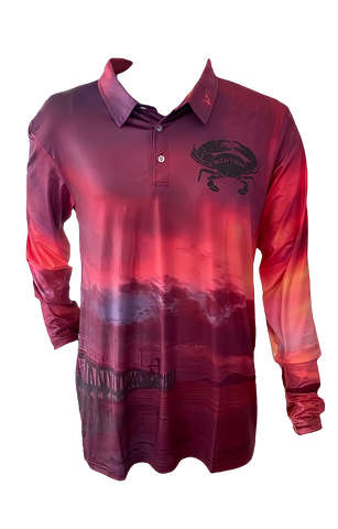 Long sleeve wild crab violet