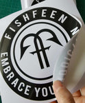 Fish Feen Patch sticker